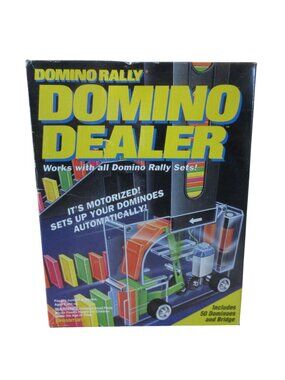 Domino Rally DOMINO DEALER 1992 Pressman #9515 Motorized